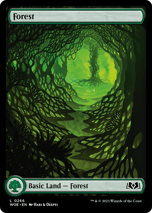 Forest (WOE-266) - common: (Full Art) - Foil