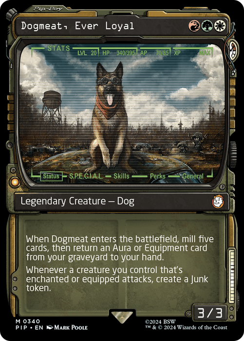 Dogmeat, Ever Loyal (PIP-340) - mythic: (Showcase) - Foil
