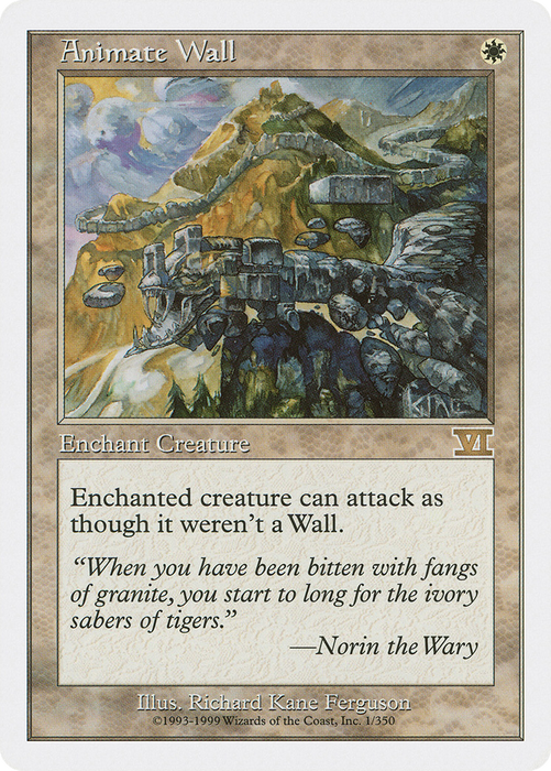 Animate Wall (6ED-001) - rare