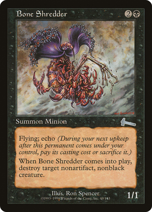 Bone Shredder (ULG-049) - uncommon - Foil