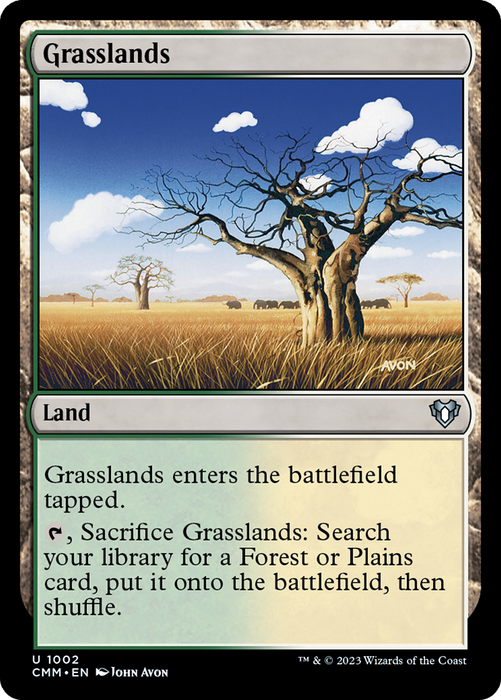 Grasslands (CMM-1002) - uncommon