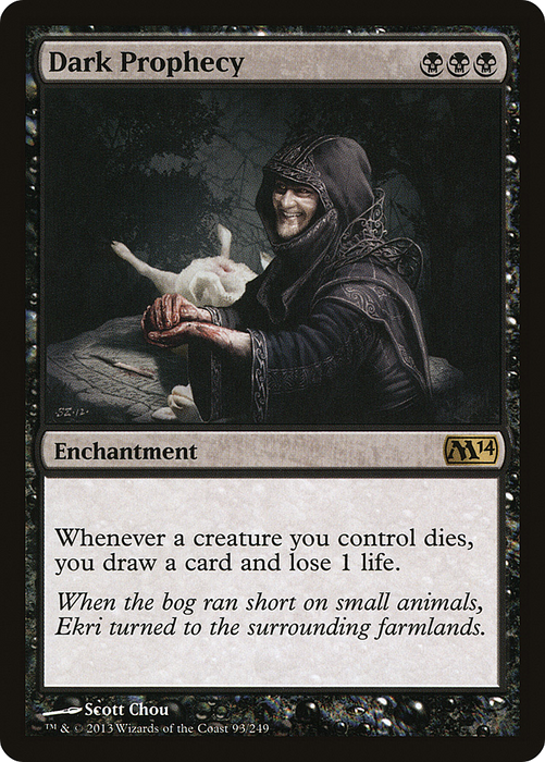 Dark Prophecy (M14-093) - rare