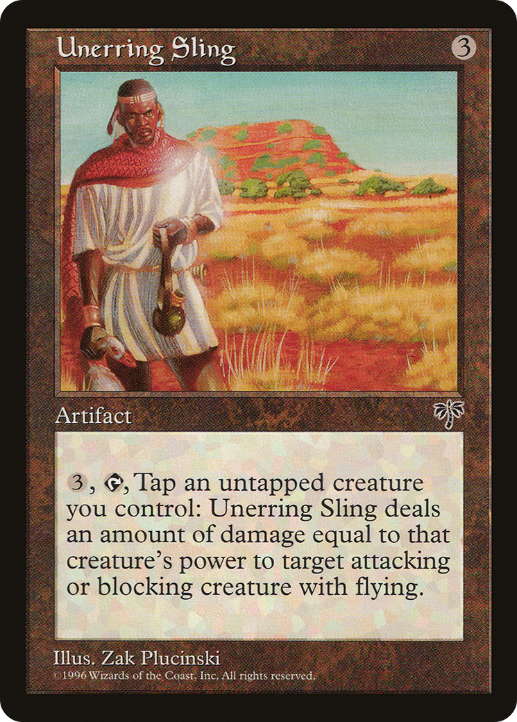 Unerring Sling (MIR-322) - uncommon