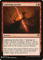 Lightning Javelin (LIST-ORI-153) - common