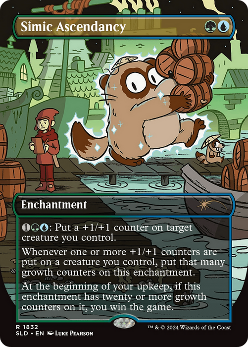 Simic Ascendancy (SLD-1832) - rare (Borderless) - Foil