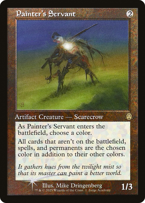 Painter's Servant (JDG-001) - rare - Foil