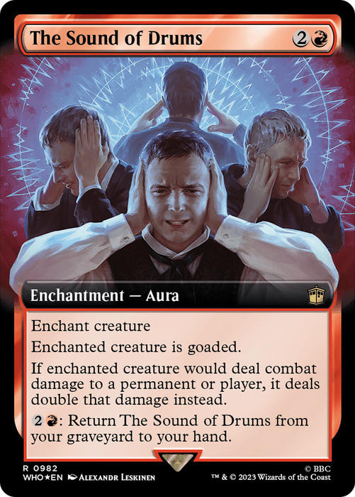 The Sound of Drums (WHO-982) - rare: (Extended Art) - Foil