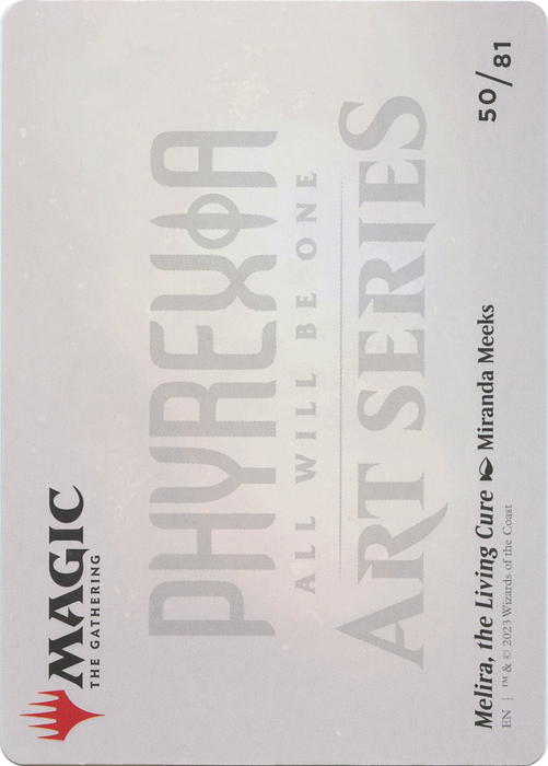 Melira, the Living Cure // Melira, the Living Cure (AONE-050) - common (Borderless)