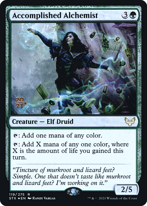 Accomplished Alchemist (PRE-119S) - rare - Foil
