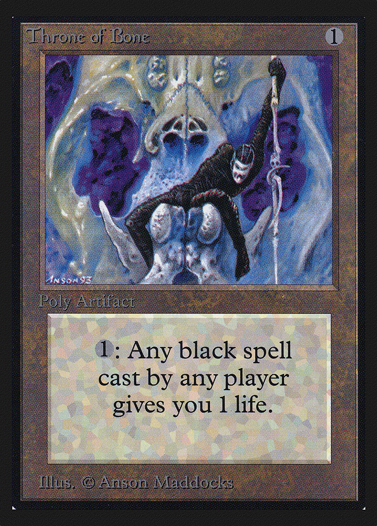 Throne of Bone (IED-274) - uncommon