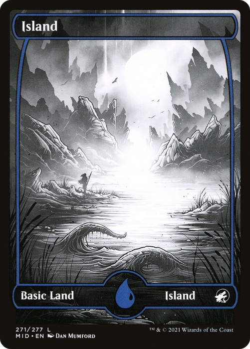 Island (MID-271) - common: (Full Art, Showcase)