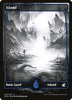 Island (MID-271) - common: (Full Art, Showcase) - Foil