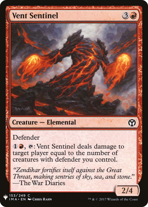 Vent Sentinel (LIST-IMA-153) - common