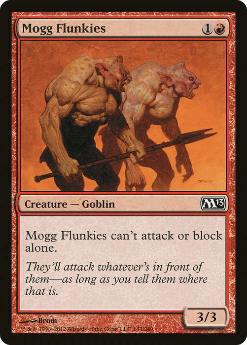 Mogg Flunkies (M13-143) - common