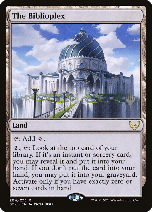 The Biblioplex (PPSTX-264P) - rare - Foil