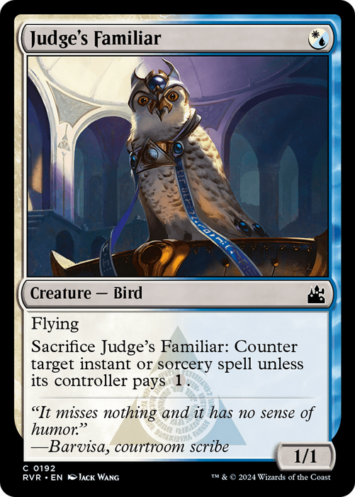 Judge's Familiar (RVR-192) - common