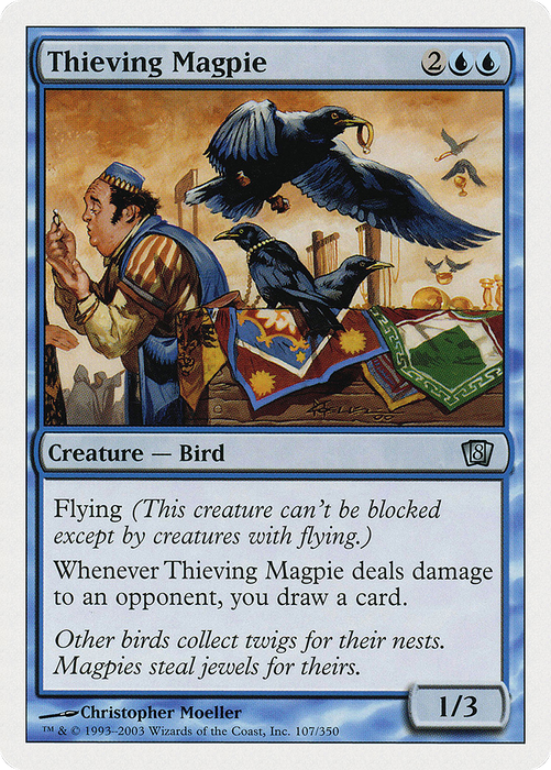 Thieving Magpie (8ED-107) - uncommon