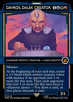 Davros, Dalek Creator (WHO-540) - mythic: (Showcase) (Borderless) - Foil