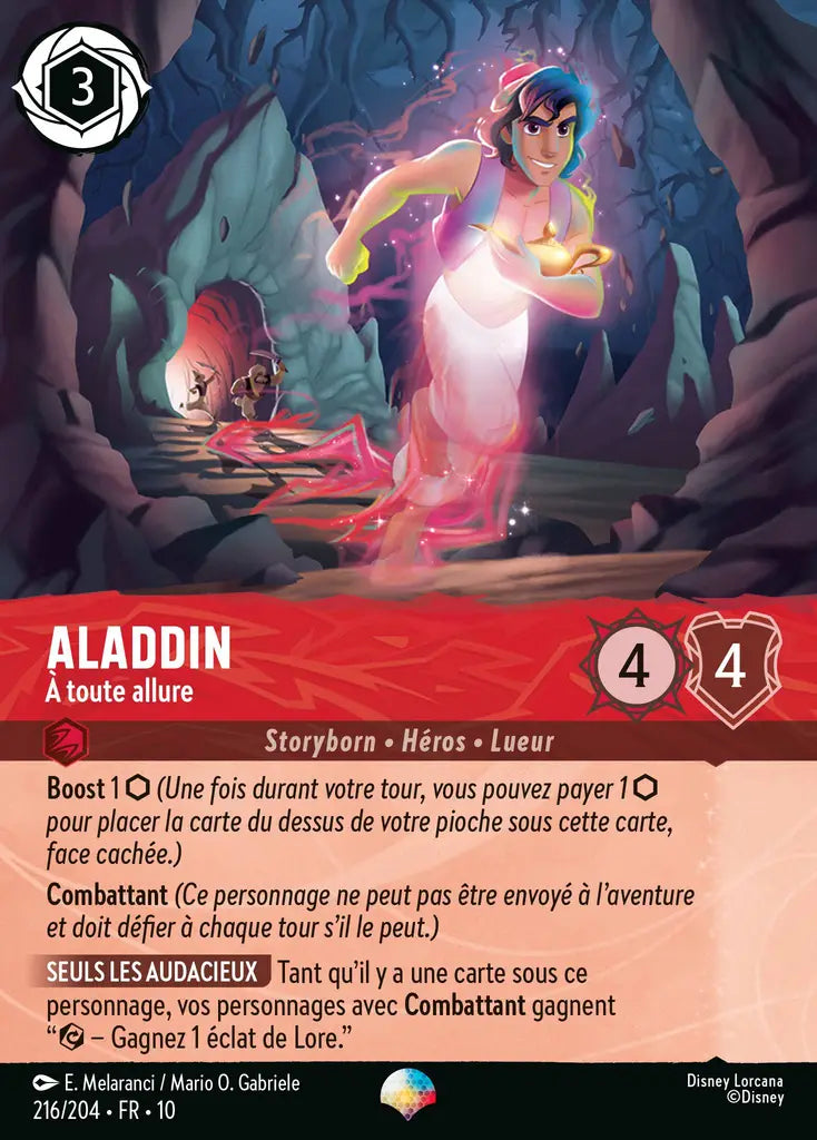 Aladdin - À toute allure (Épique) (216/204) - LDLP - Épique - Holofoil