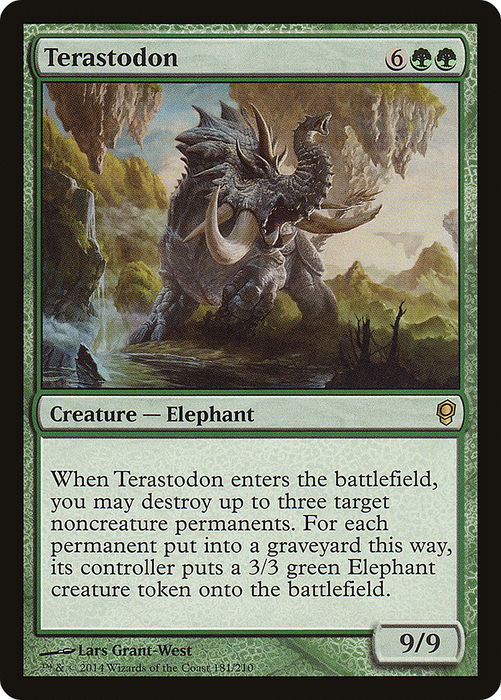 Terastodon (CNS-181) - rare - Foil