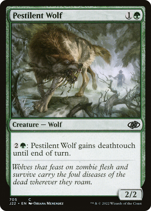 Pestilent Wolf (J22-705) - common