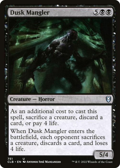 Dusk Mangler (CLB-751) - uncommon