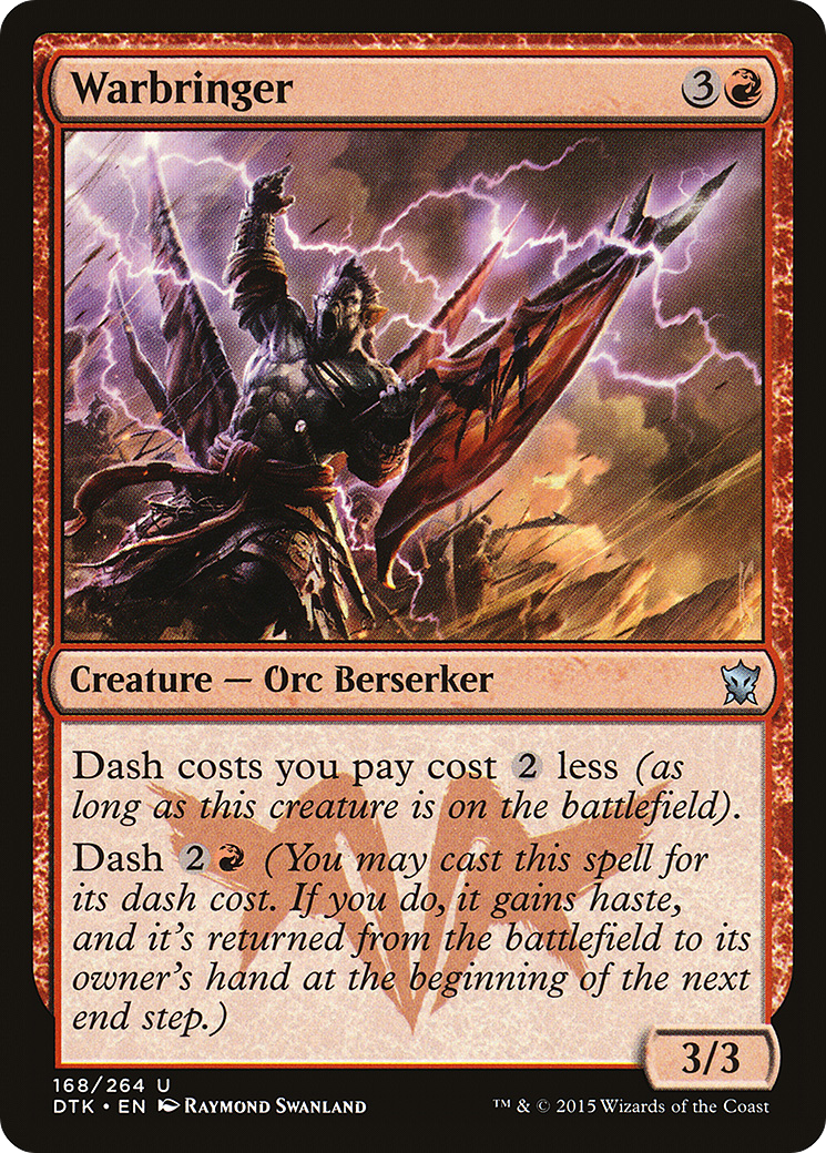 Warbringer (DTK-168) - uncommon