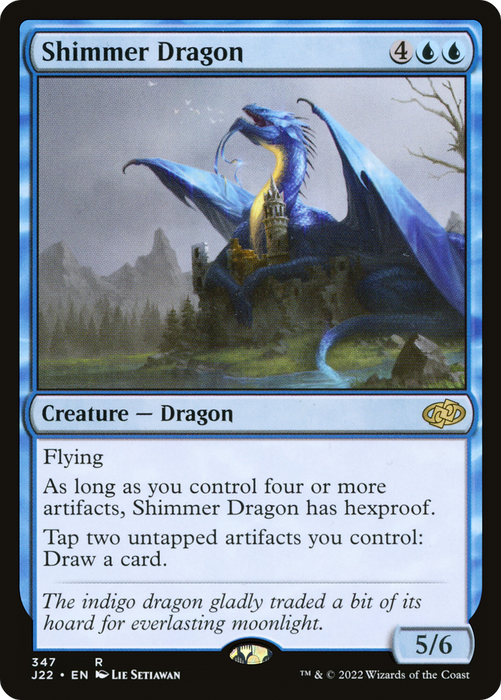 Shimmer Dragon (J22-347) - rare