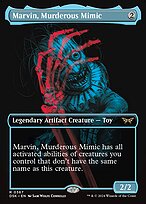 Marvin, Murderous Mimic (DSK-367) - rare (Borderless) - Foil