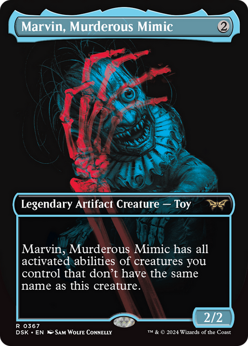 Marvin, Murderous Mimic (DSK-367) - rare (Borderless) - Foil