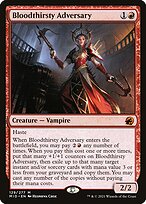 Bloodthirsty Adversary (MID-129) - mythic