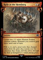 Rally at the Hornburg (LTR-593) - common: (Showcase) - Foil