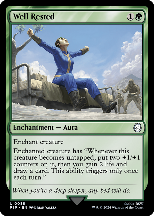Well Rested (PIP-088) - uncommon - Foil
