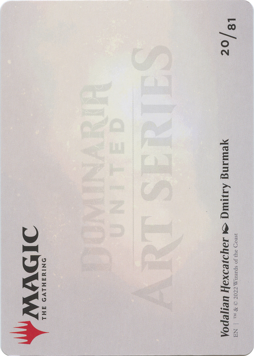 Vodalian Hexcatcher // Vodalian Hexcatcher (ADMU-020) - common (Borderless) - Foil