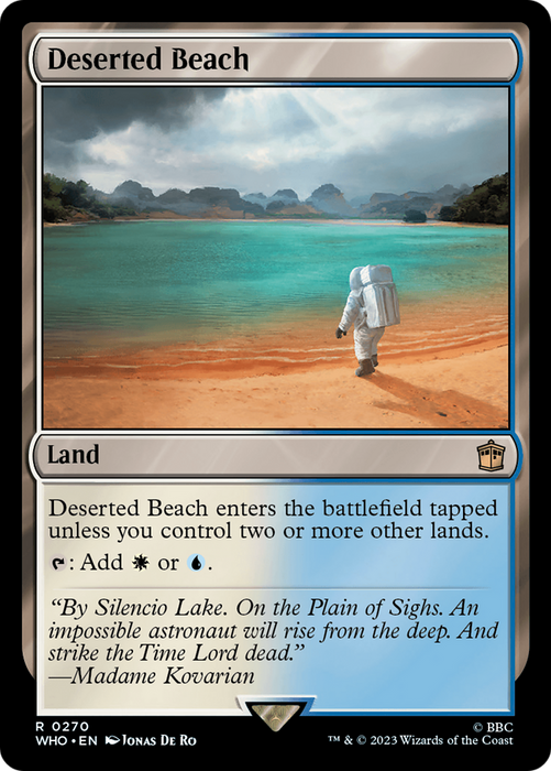 Deserted Beach (WHO-270) - rare - Foil
