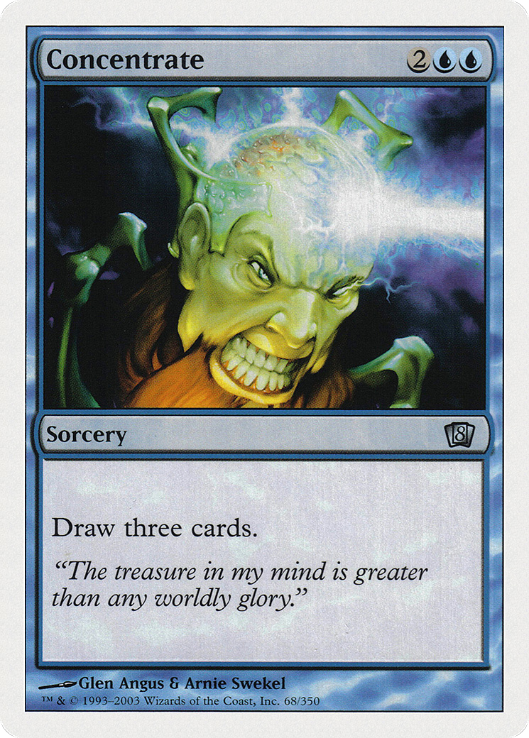 Concentrate (8ED-068) - uncommon