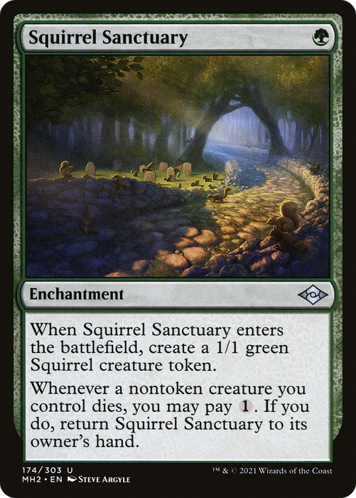 Squirrel Sanctuary (MH2-174) - uncommon - Foil