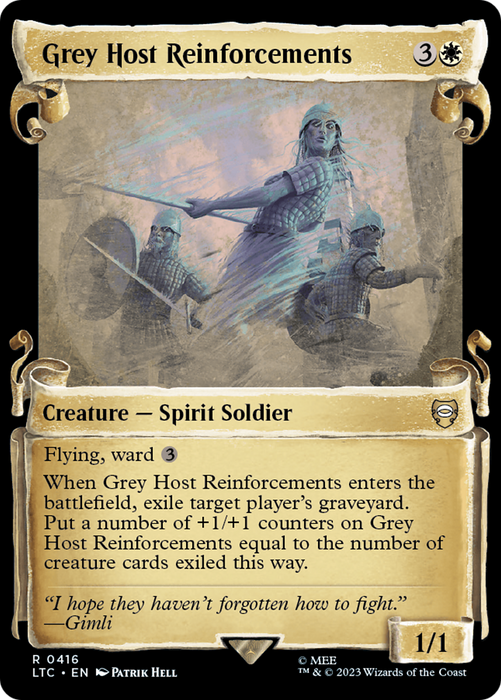 Grey Host Reinforcements (LTC-416) - rare: (Showcase)