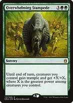 Overwhelming Stampede (CMA-131) - rare