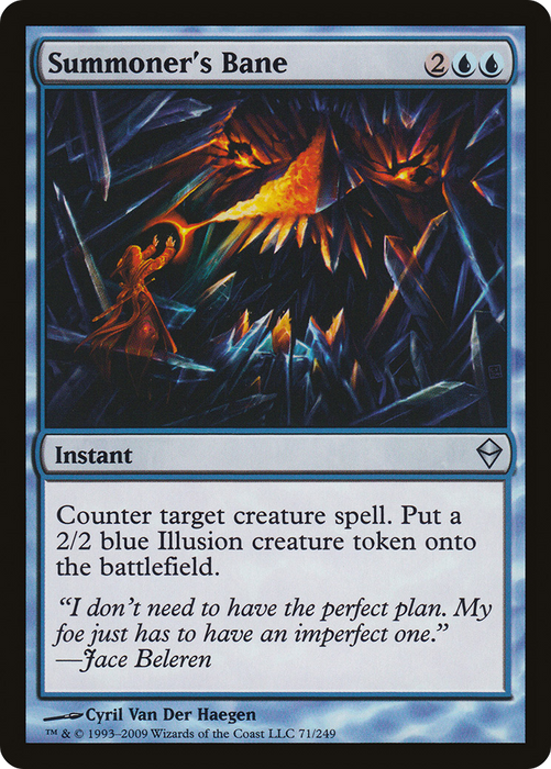 Summoner's Bane (ZEN-071) - uncommon