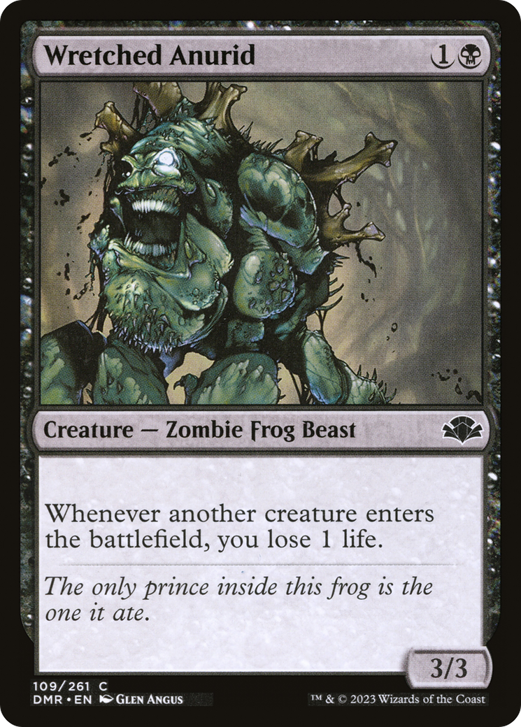 Wretched Anurid (DMR-109) - common - Foil