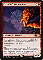 Chandra's Incinerator (M21-136) - rare