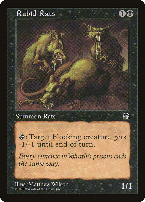 Rabid Rats (STH-067) - common