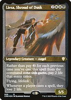 Liesa, Shroud of Dusk (CMR-606) - rare - Etched Foil