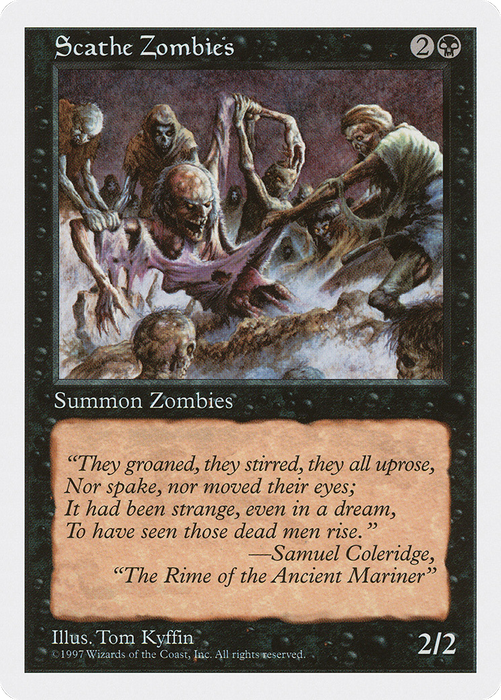 Scathe Zombies (5ED-192) - common
