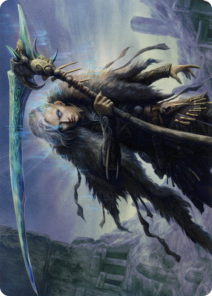 Egon, God of Death // Egon, God of Death (AKHM-024) - common (Borderless) - Foil