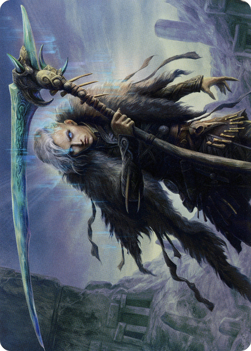 Egon, God of Death // Egon, God of Death (AKHM-024) - common (Borderless) - Foil