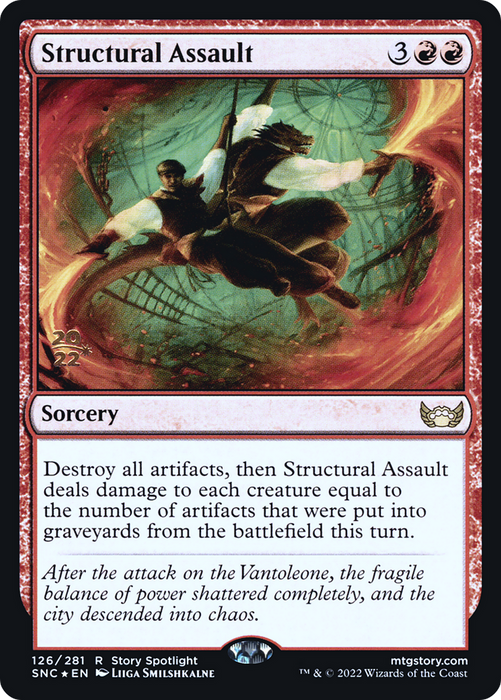 Structural Assault (PRE-126S) - rare - Foil
