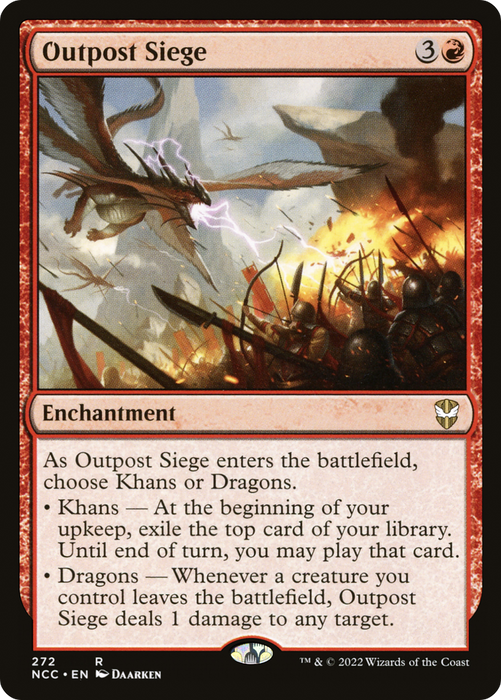 Outpost Siege (NCC-272) - rare
