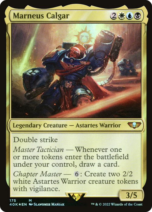 Marneus Calgar (40K-175) - mythic - Foil